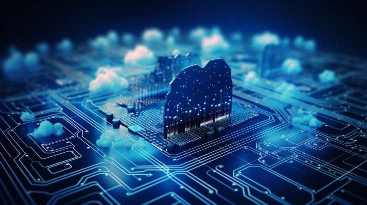 Image depicting Ampere Computing's commitment to a sustainable cloud, showcasing their pioneering role in advancing eco-friendly cloud solutions for the future.