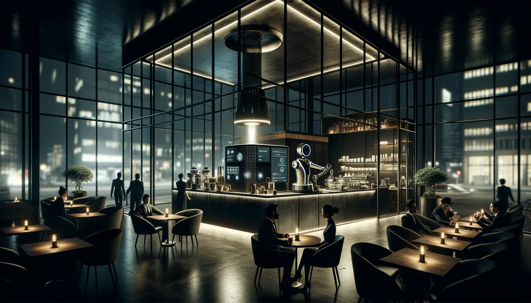 AI in Cafe for Customer